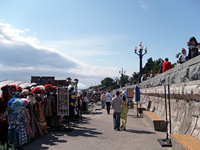 Прибрежные лоточники